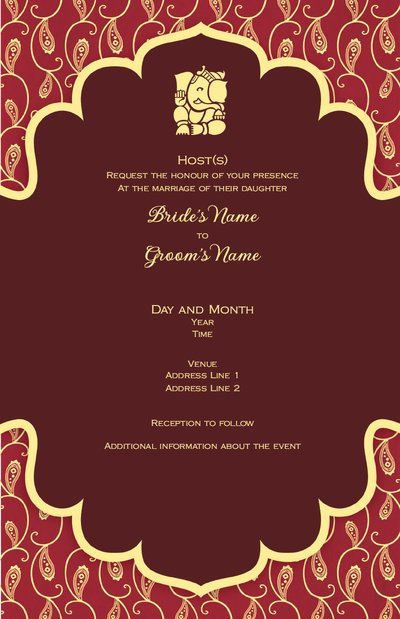 Wedding Events Wedding Invitations Templates & Designs | Vistaprint