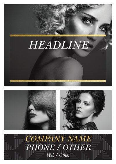 Hair Salons Posters Templates & Designs | VistaPrint UK