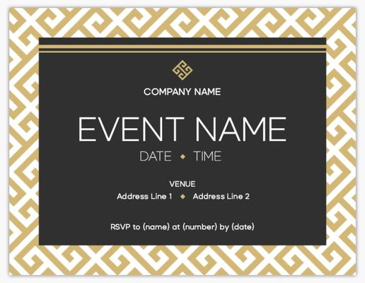 A business company event gray yellow design