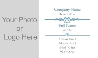 realtor business card holder – blank for sublimation
