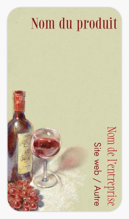 Étiquettes vin et spiritueux - Étapes Print