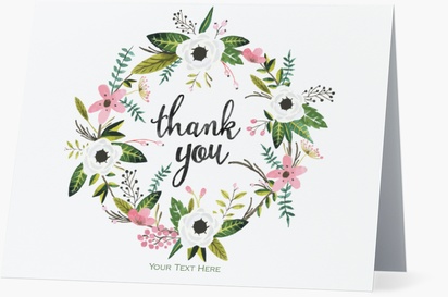 A botanical typography gray cream design for Floral