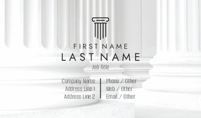 A court house lawyer white design
