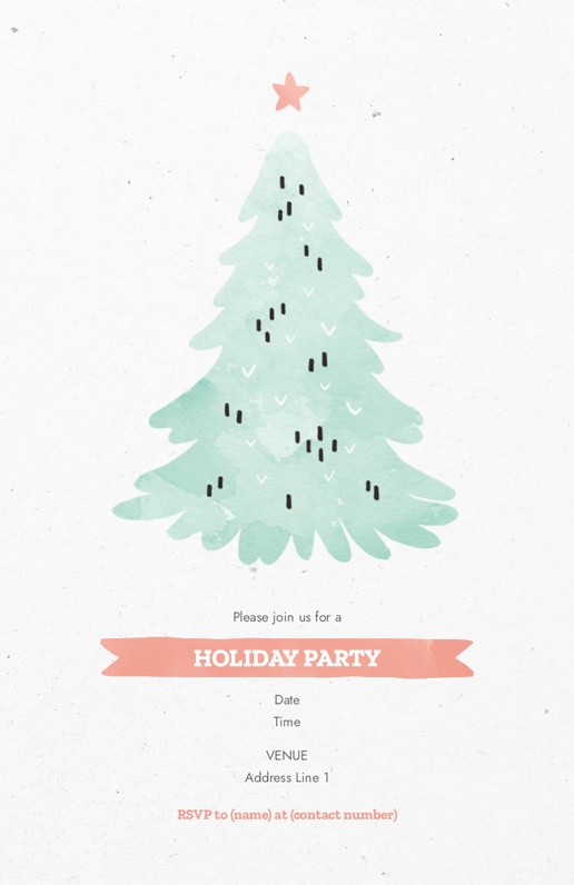 A fun christmas party white design for Holiday