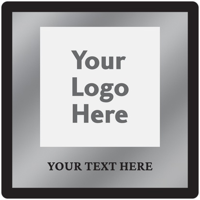 A logo photo black design with 1 uploads
