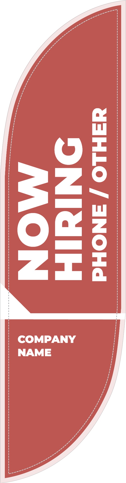 A now hiring job openings brown white design for Events