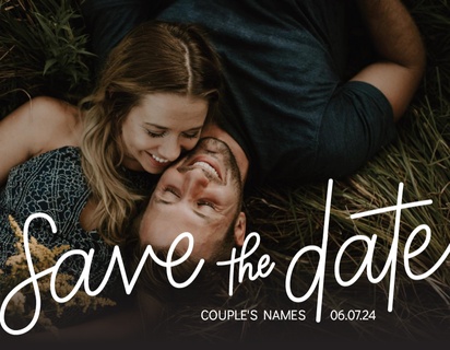 Navy blue string lights wedding save the date with photos, save the date  magnets with pictures STD015 - Wedding Invitations - Wedding Invites Paper
