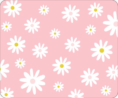 A cute flowers flower power pink white design for Events