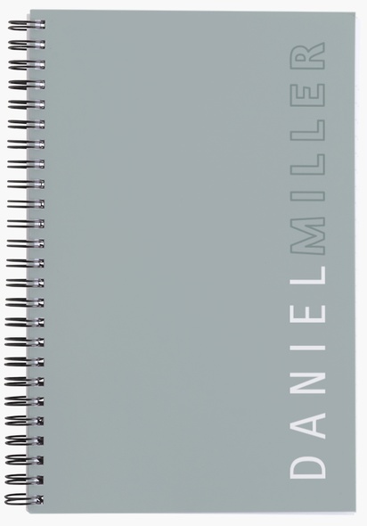 A personal stationery traditional gray design for Modern & Simple