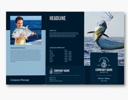 Hunting & Fishing Brochures Templates & Designs