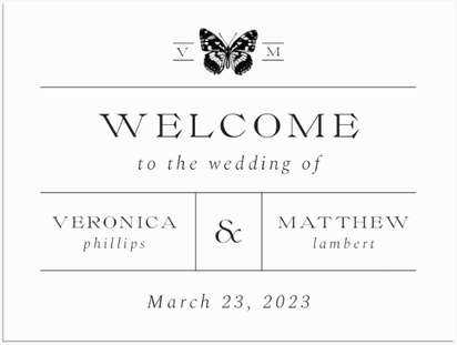 A wedding neutral black design for Type