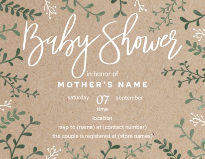 A nature gender neutral cream gray design for Type