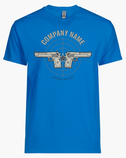 Hunting & Fishing Gildan® Men's T-shirt Templates & Designs
