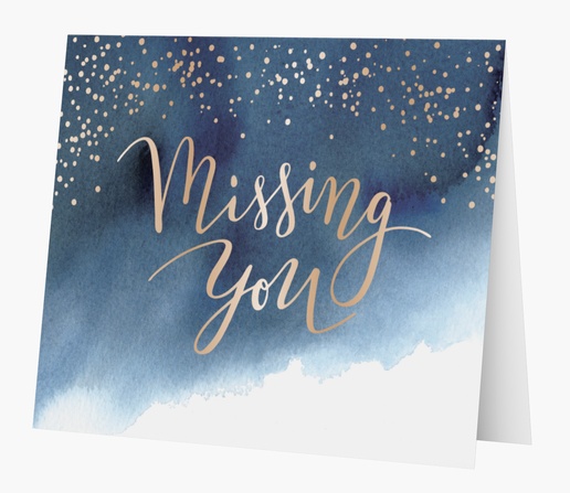 A afstuderen partij miss you blue gray design for Theme