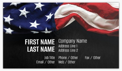 Military Standard Business Cards Templates & Designs