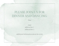 A wedding reception card lilac grey white design for Events