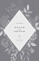 A shades of grey grey floral wedding program gray white design for Floral
