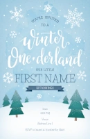 A winter birthday holiday white design for Age