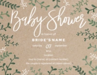 A nature gender neutral cream gray design for Type