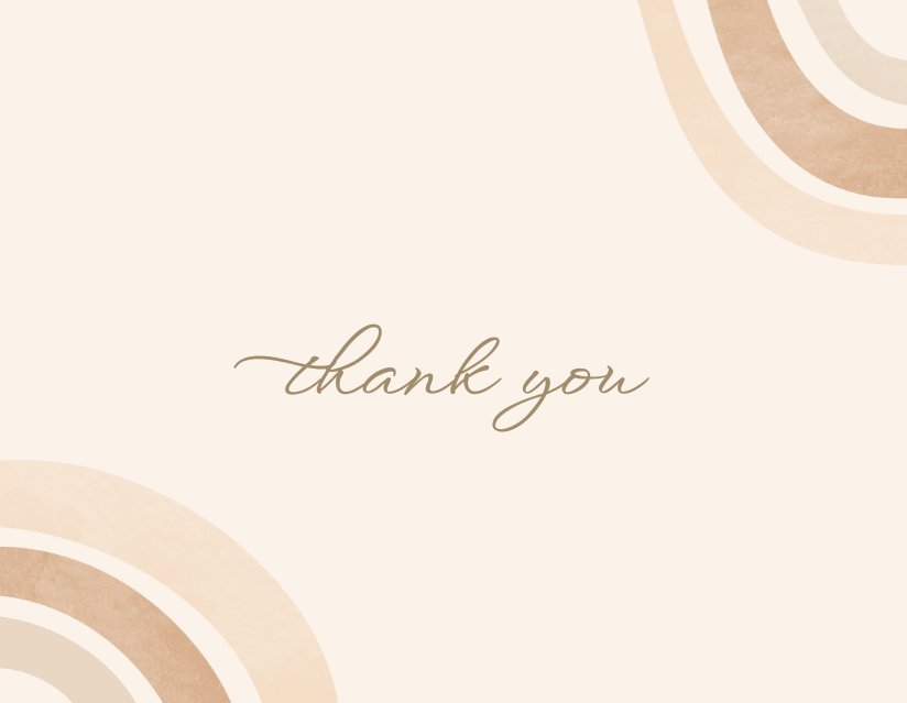 powerpoint thank you card template