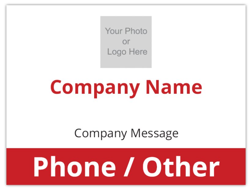 business signs templates