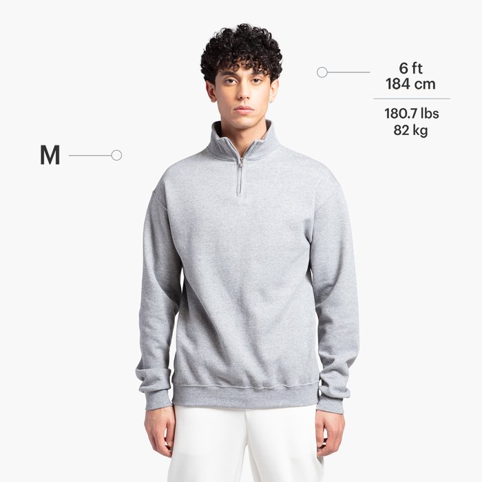 Jerzees Men's Sweatshirt - Grey - M