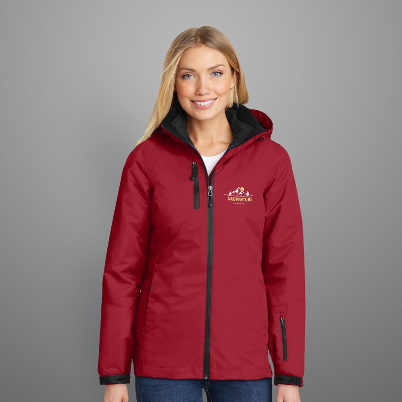 Port Authority Vortex Waterproof 3-in-1 Jacket for Women Vistaprint - Main Image