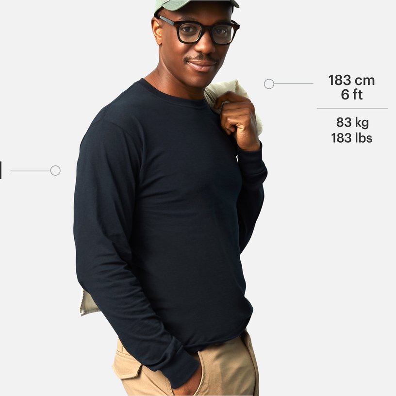 Custom T-shirts, Men's Long Sleeve T-shirts Vistaprint - Main Image