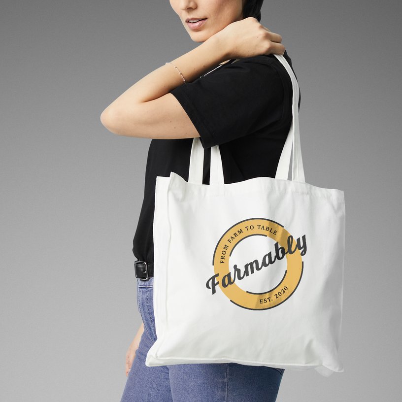  VistaPrint® Cotton Tote Bag Templates