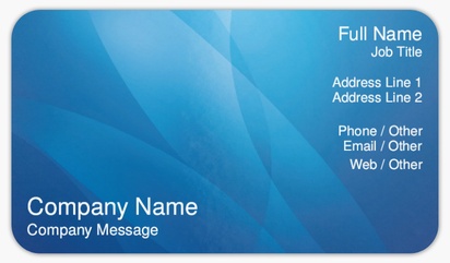 Design Preview for Design Gallery: Writing & Editing Rounded Corner Business Cards, Standard (3.5" x 2")