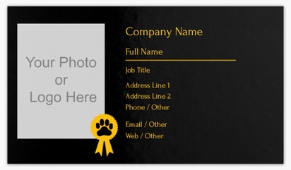 A logo pet black brown design for Animals & Pet Care with 1 uploads