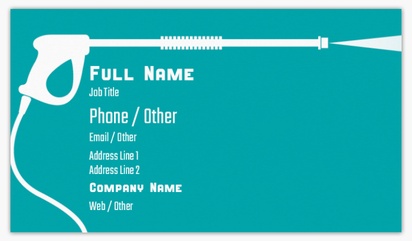 Design Preview for Design Gallery: Security Fencing Matte Visiting Cards, Standard (89 x 51 mm)