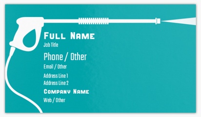 Design Preview for Fencing & Decks Standard Business Cards Templates, Standard (3.5" x 2")