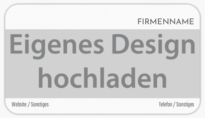Designvorschau für Designgalerie: Visitenkartenaufkleber