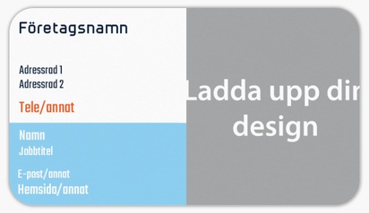 Förhandsgranskning av design för Designgalleri: Fordon & transport Självhäftande visitkort