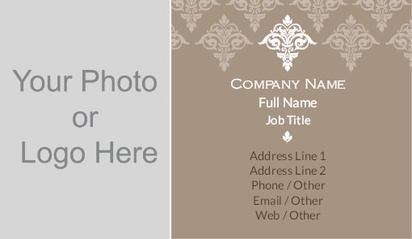 Design Preview for Design Gallery: Home Staging Business Card Stickers, Small