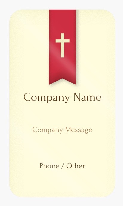Design Preview for Design Gallery: Religious & Spiritual Product Labels on Sheets, Rounded Rectangle 8.7 x 4.9 cm