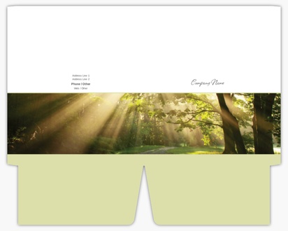 Design Preview for Design Gallery: Religious & Spiritual Presentation Folders, 9.5" x 12"