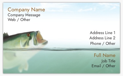 Design Preview for Design Gallery: Animals Standard Business Cards, Standard (91 x 55 mm)