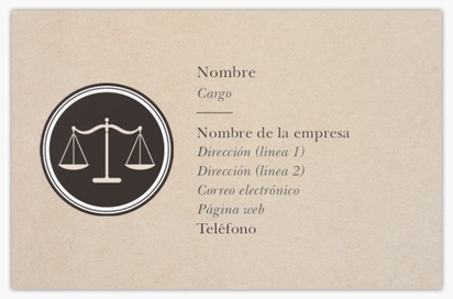 Vista previa del diseño de Galería de diseños de tarjetas con efecto metálico para derecho, seguridad pública y política
