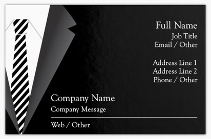 Design Preview for Design Gallery: Introduction & Dating Agencies Ultra-Thick Business Cards, Standard (85 x 55 mm)