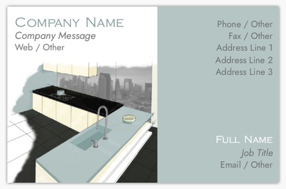 Design Preview for Design Gallery: Architecture  Textured Uncoated Business Cards