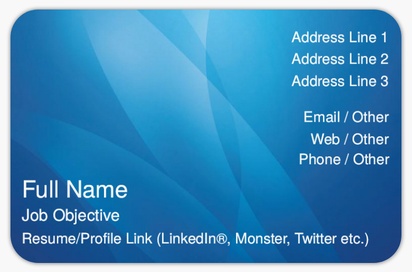 Design Preview for Design Gallery: Graphic Design Rounded Corner Business Cards, Rounded Standard (85 x 55 mm)