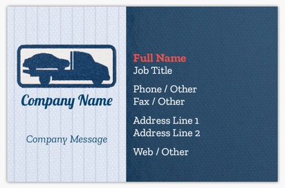 Design Preview for Design Gallery: Breakdown Recovery Ultra-Thick Business Cards, Standard (85 x 55 mm)