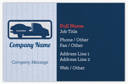 Design Preview for Design Gallery: Breakdown Recovery Pearl Business Cards