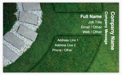 Design Preview for Design Gallery: Nature & Landscapes Standard Business Cards, Standard (91 x 55 mm)