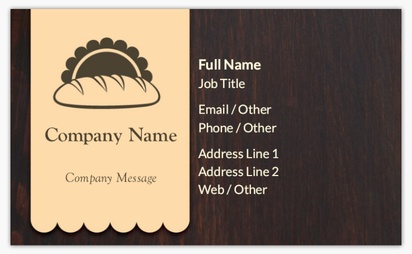 Design Preview for Design Gallery: Grocery Stores Standard Business Cards, Standard (91 x 55 mm)
