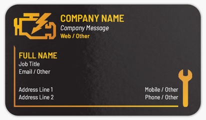 Design Preview for Automotive & Transportation Rounded Corner Business Cards Templates, Standard (3.5" x 2")