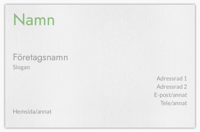 Förhandsgranskning av design för Designgalleri: Minimal Visitkort med obestruket naturligt papper