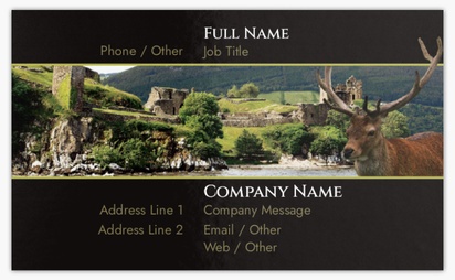 Design Preview for Design Gallery: Accommodations Classic Visiting Cards